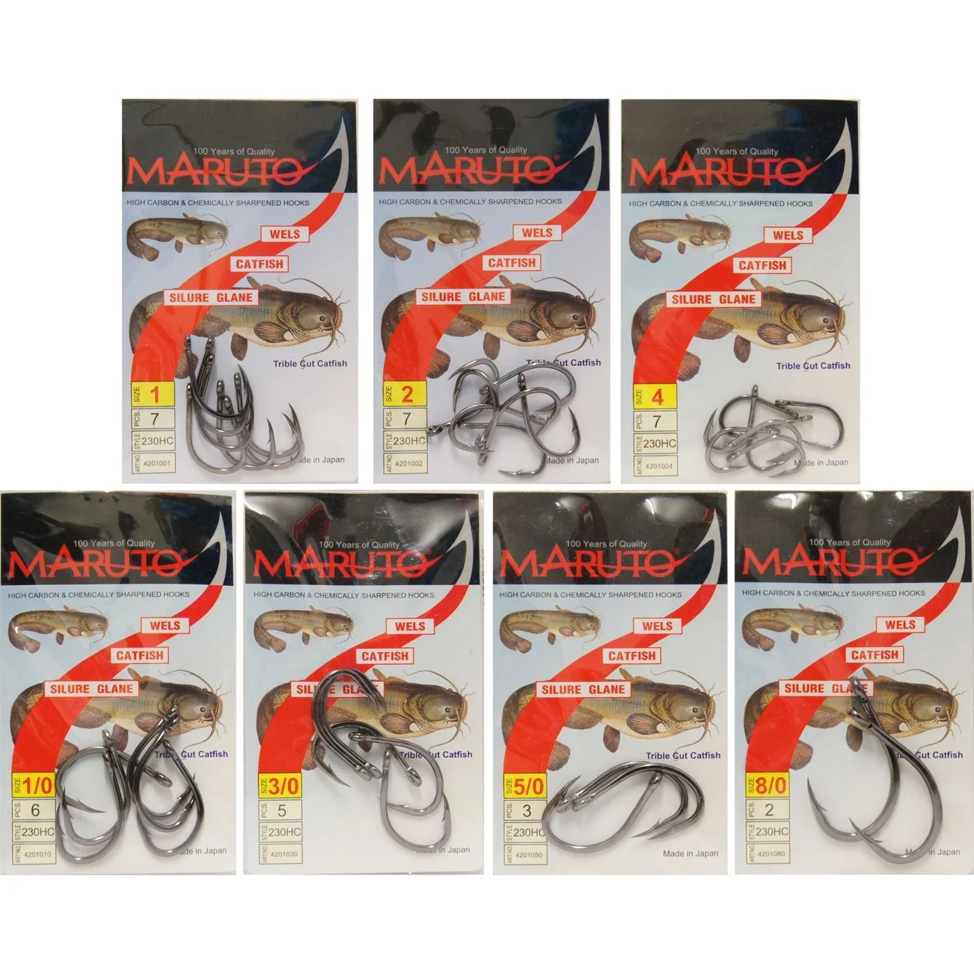 Maruto Wallerhaken Waller Wels Haken Wallerangeln 1