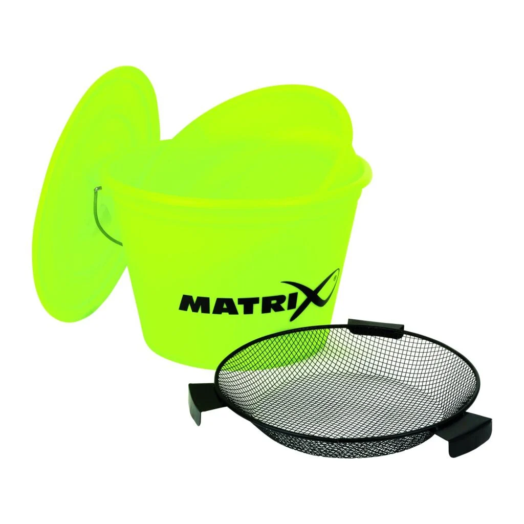 Matrix Bucket Set incl. Tray and Riddle lime