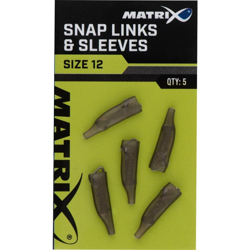 Matrix Snap Links And Sleeves 5pcs