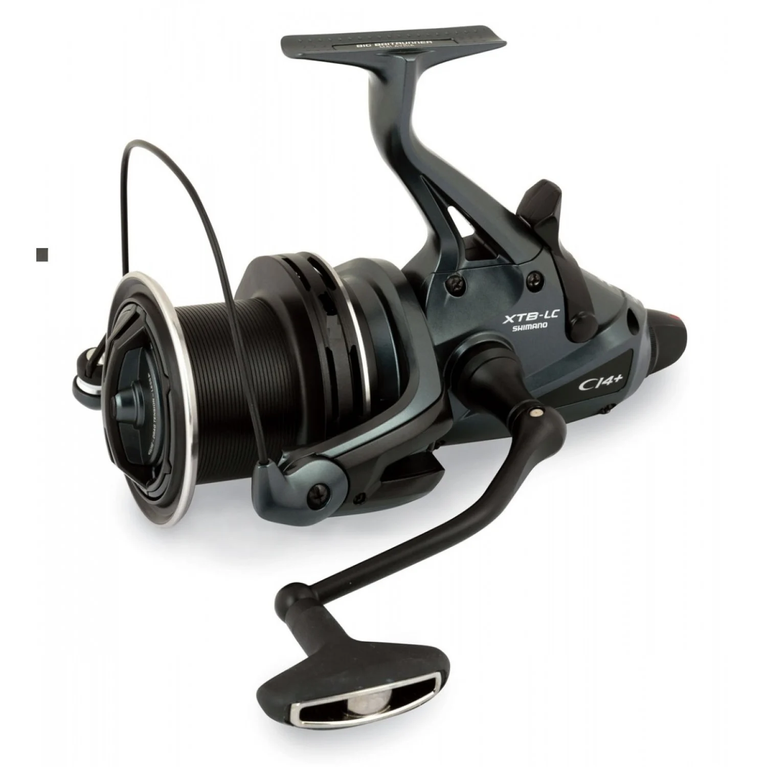 SHIMANO Medium Baitrunner, 5500, CI4+ XTB LC, left and right hand, Longcast fishing reel, front drag, freespool system, MBTRCI4XTBLC