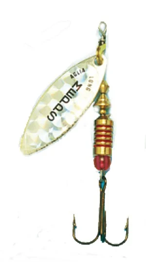 Mepps Aglia Longue Rainbow Spinner Gr. 2 silber 7g