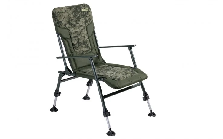 Mivardi Angelstuhl Chair CamoCode Express Carpstuhl bis 140 kg belastbar Klappangelstuhl