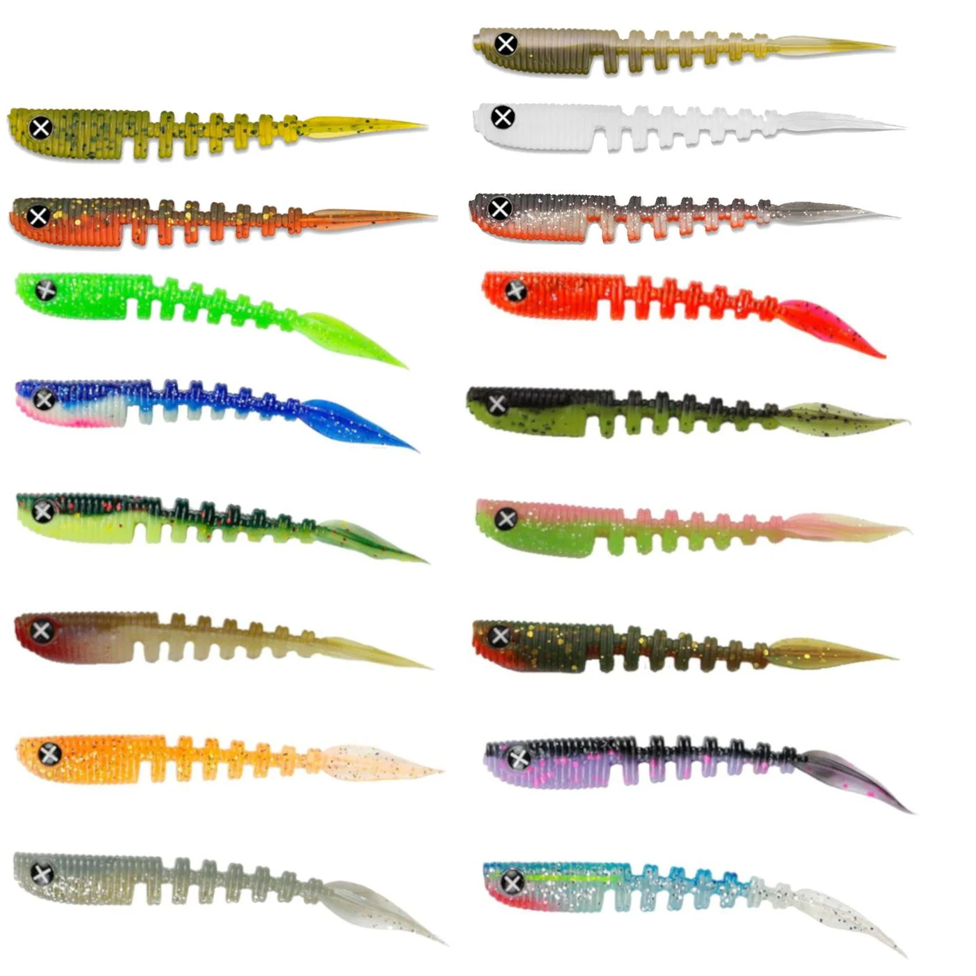 Monkey Lures 10cm Shaky Lui - 6 Gummifische Sexy Jane