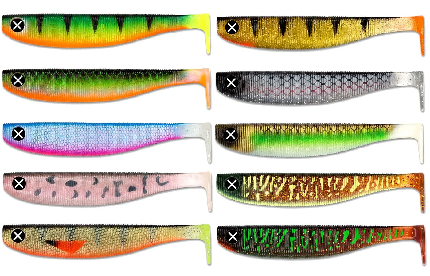 Monkey Lures 23cm Fat Lui - Gummifisch Firetiger