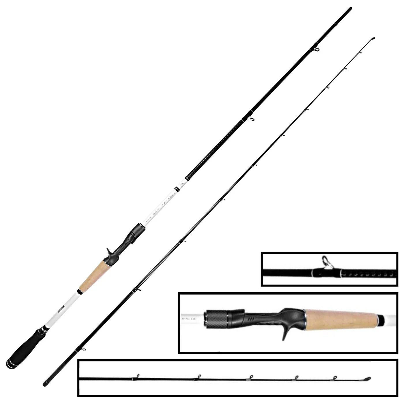 Monkey Lures 260cm 30-110g Solution Cast Rute - Baitcaster Spinnrute