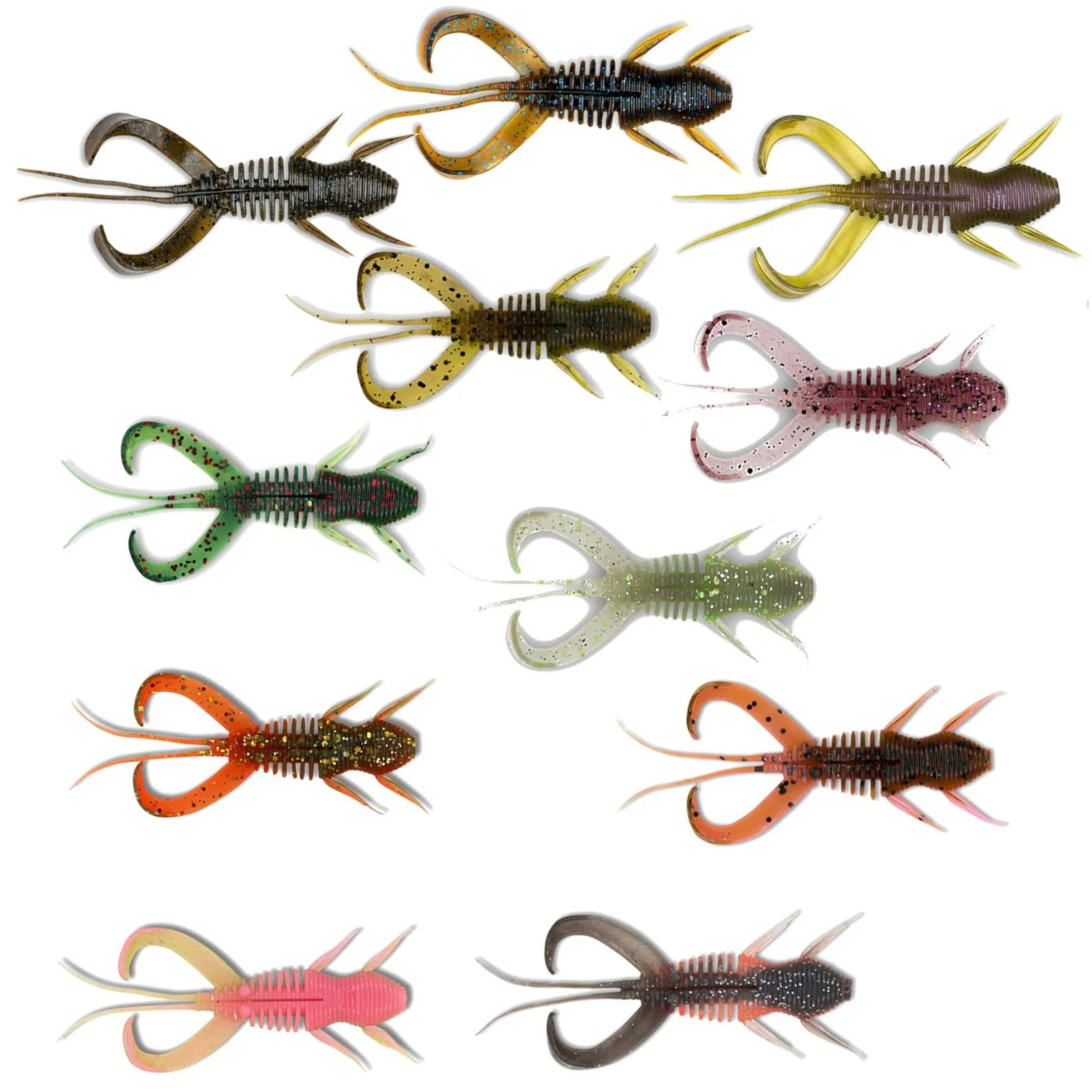 Monkey Lures Craby Lui 7,5cm - 6 Gummikrebse Sexy Jane