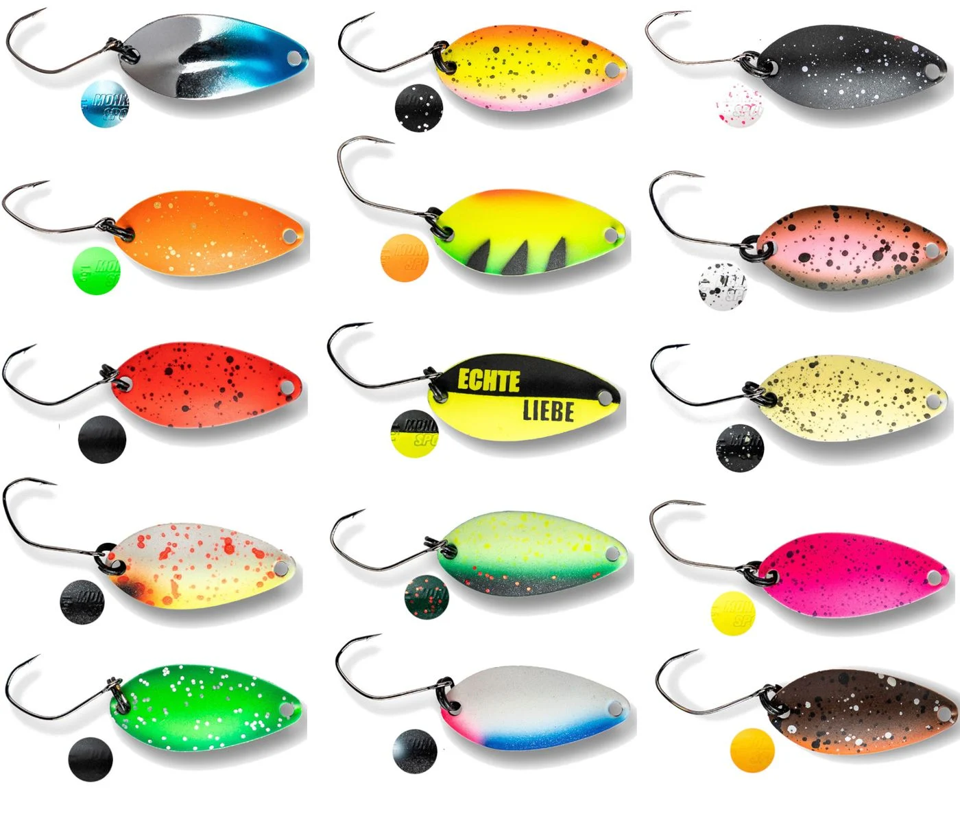 Monkey Lures Monkey Spoon El Chapo 1,5g - Forellenspoon