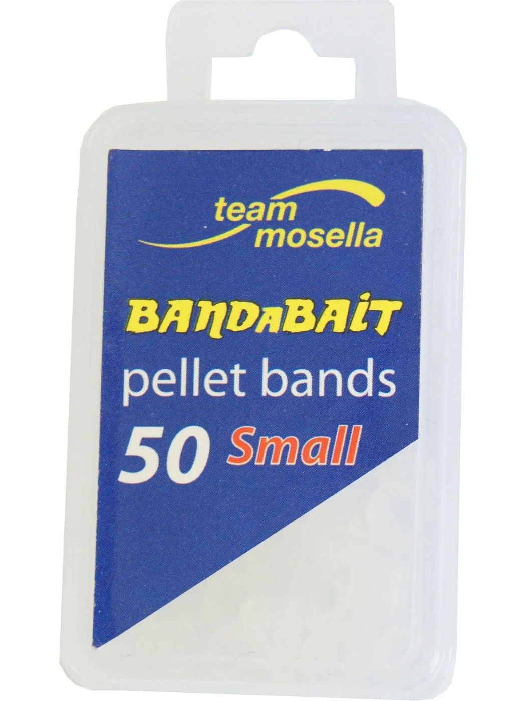 Mosella Pellet Bands Gr. S - 50 Köderbänder für Pellets