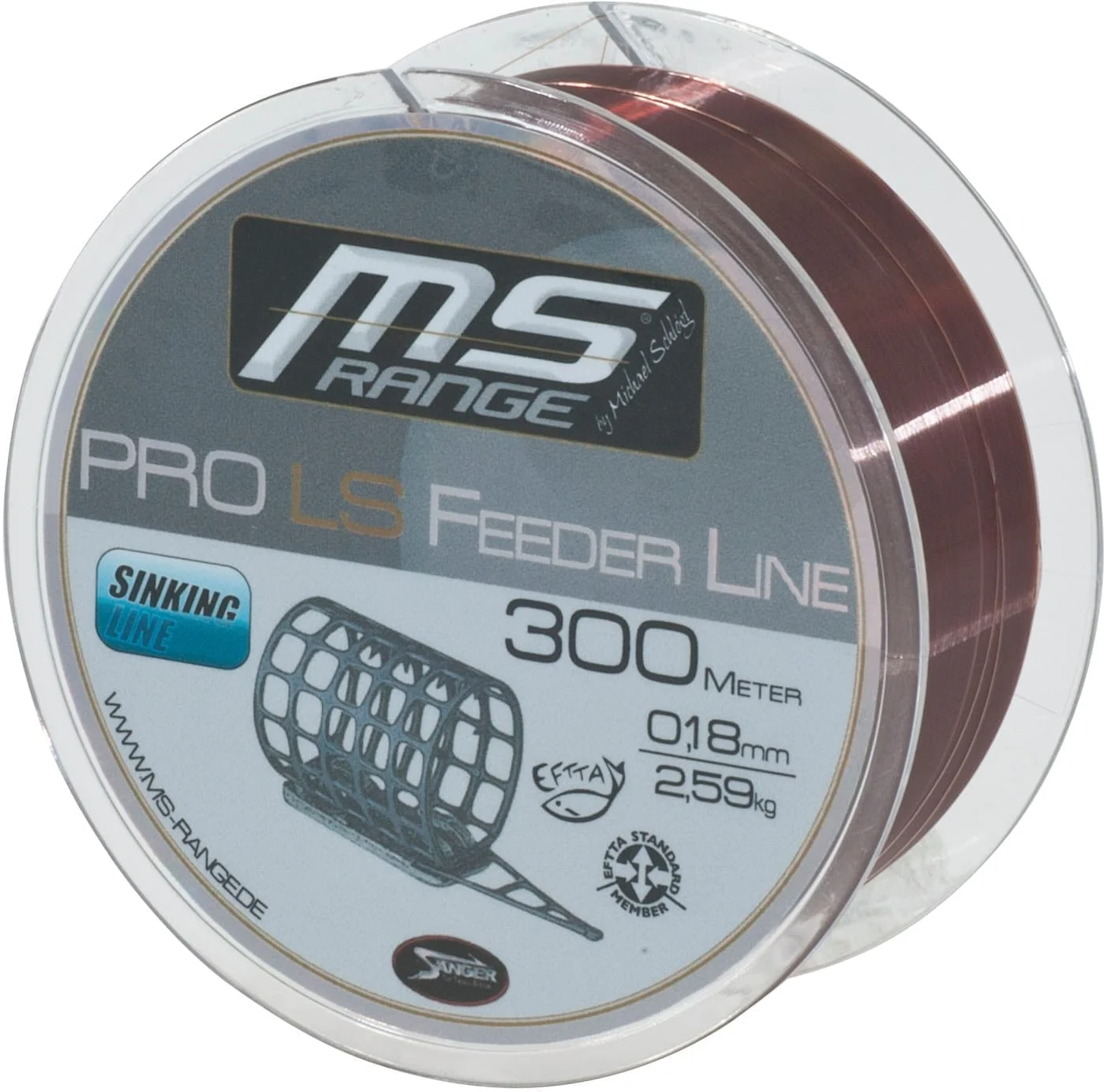 MS Range Pro LS Feeder Line 0,22 mm 4,09 kg 300m