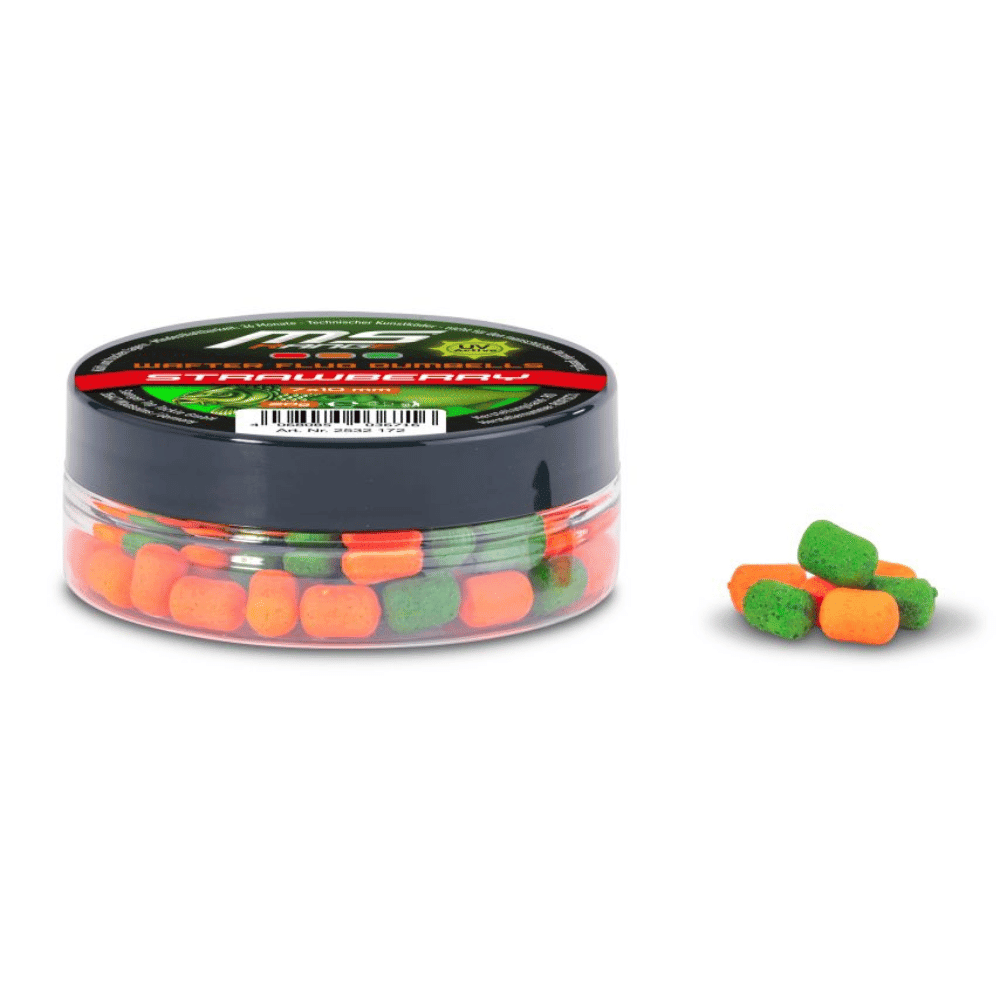 MS Range Wafter Fluo Dumbells Mix 7x10 mm Strawberry
