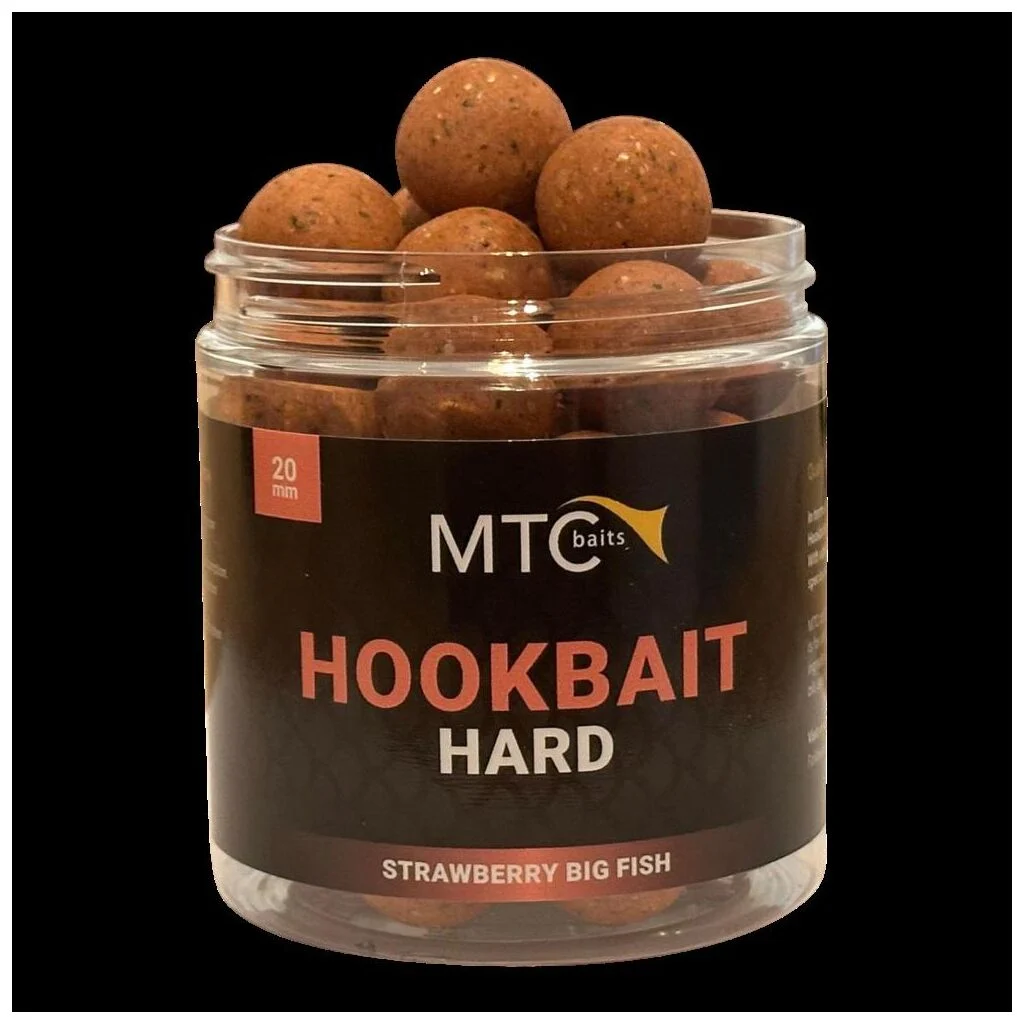 MTC Baits Hookbait HardStrawberry Big Fish - 20 mm