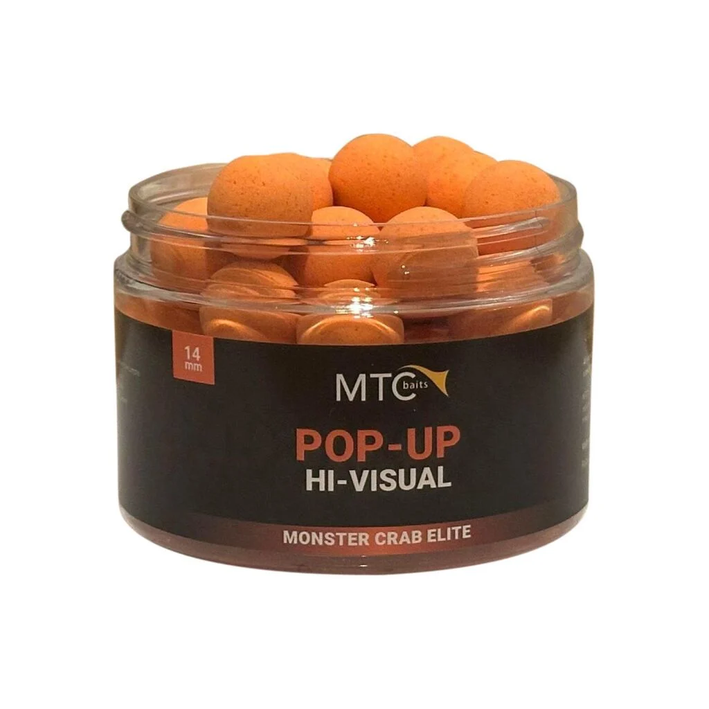 MTC Baits Pop-Up Hi-Visual Monster Crab Elite - 14 mm