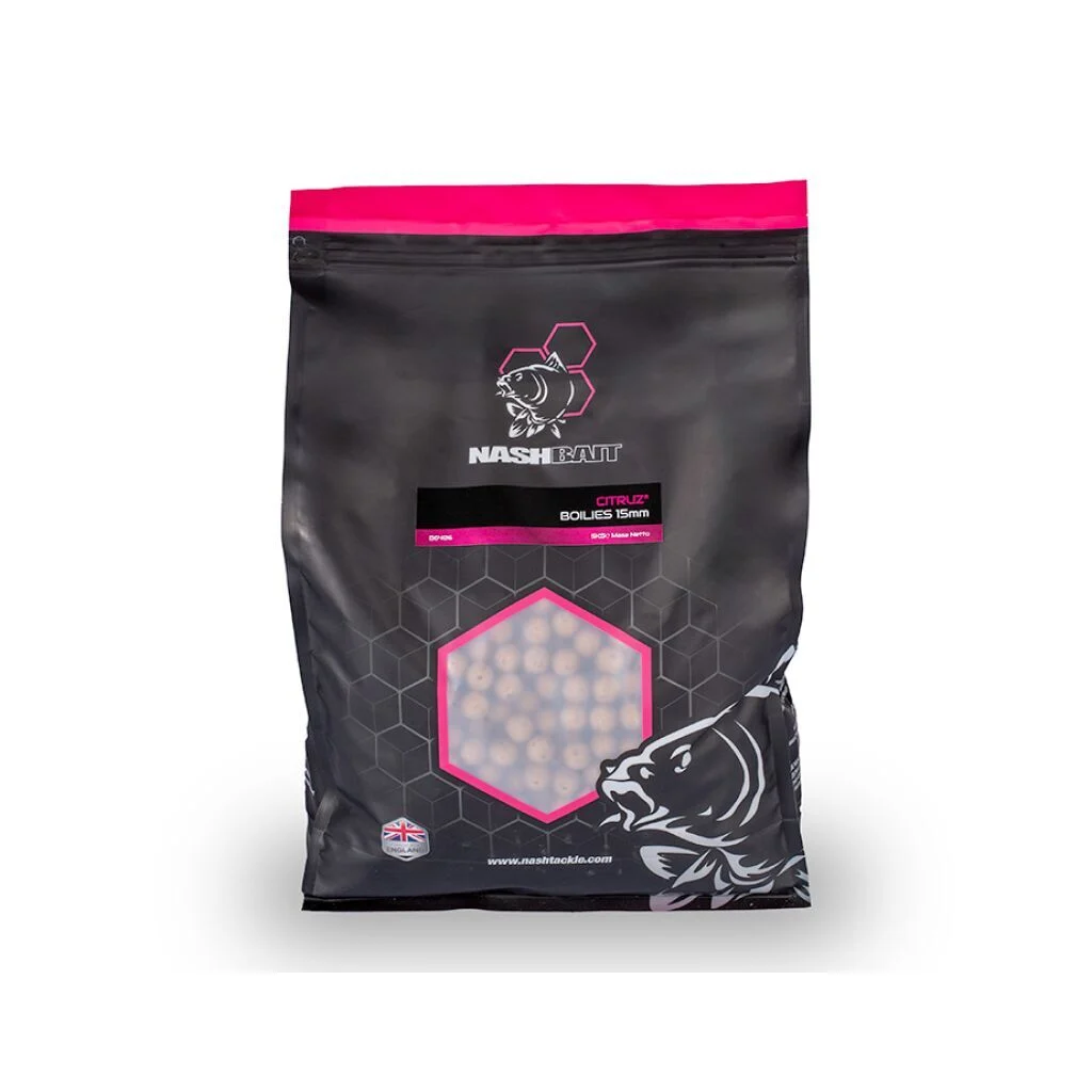 Nash Citruz Boilies 15mm 100kg Bulk Deal