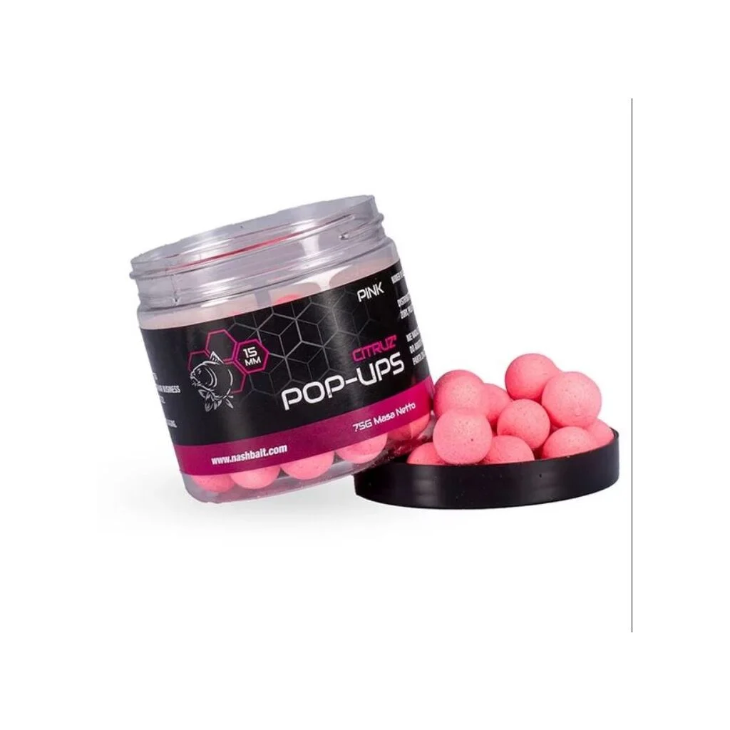 Nash Citruz Pop Ups 15mm 75g Pink