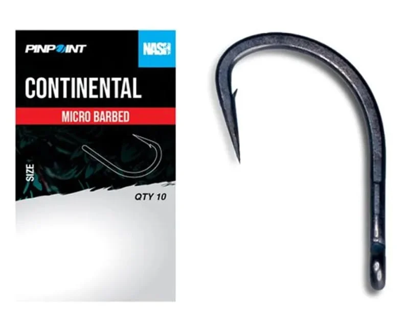 Nash Continental Size 4 Micro Barbed
