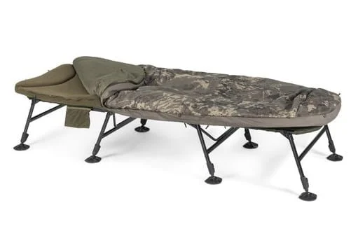 Nash Indulgence HD40 Sleep System 8 Legs Camo 212x83cm 8 Beine !Versand nur nach D und AT!
