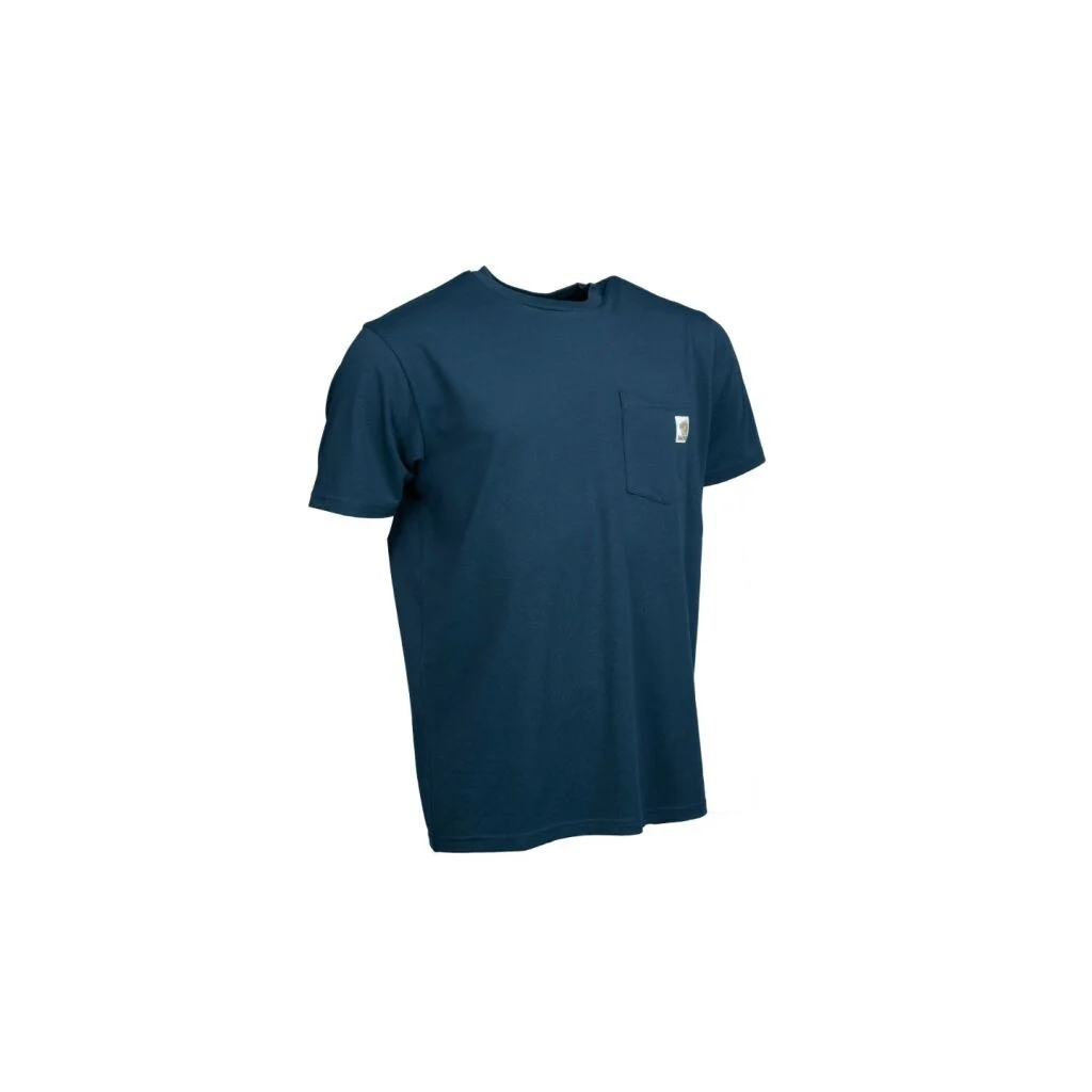 Nash Make It Happen Badge Pocket T Shirt Navy Blue S