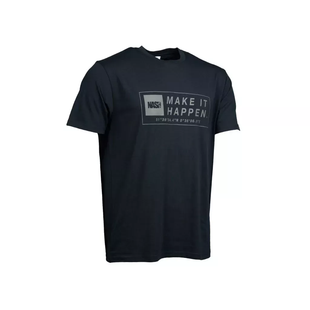 Nash Make It Happen Coordinates T Shirt Black