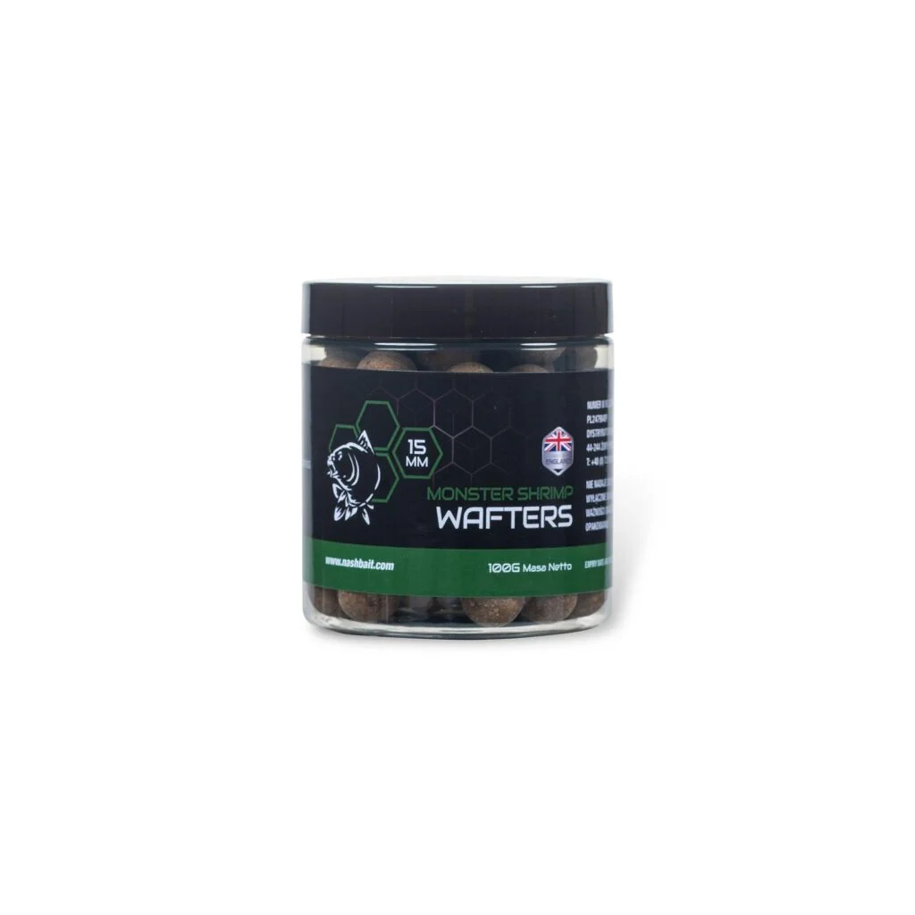 Nash Monster Shrimp Wafters 15mm 100g