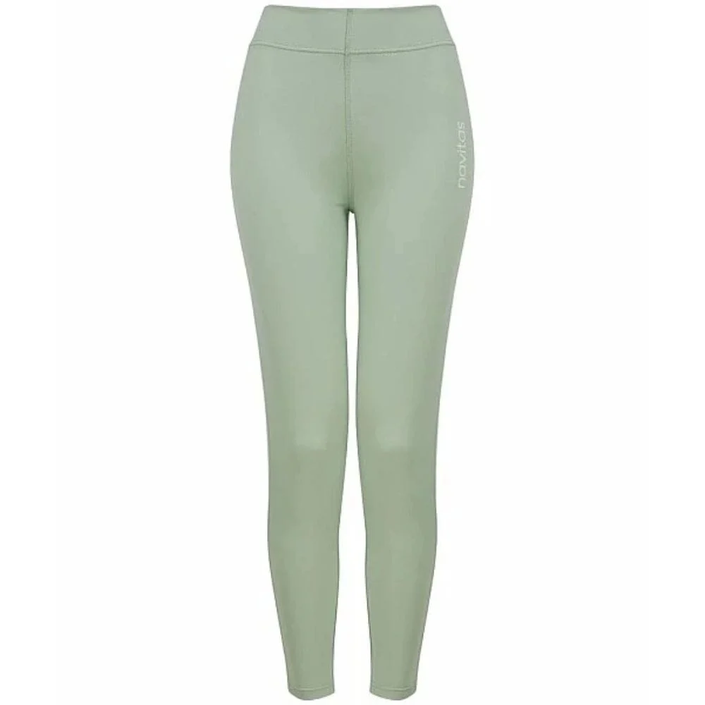 Navitas Damen Leggings Hellgrün Large