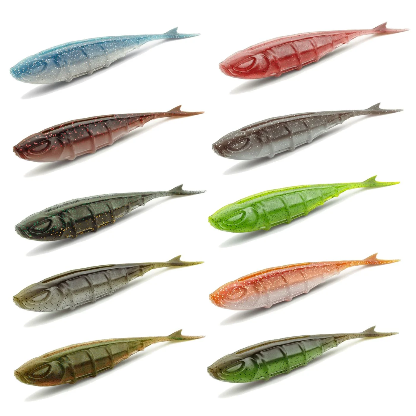 Nays SPLT 70 17,8cm 21,4g - 3 Gummifische C-13