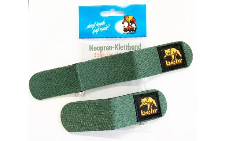 Neopren Klettbänder M 2er Set mit 21 cm länge
