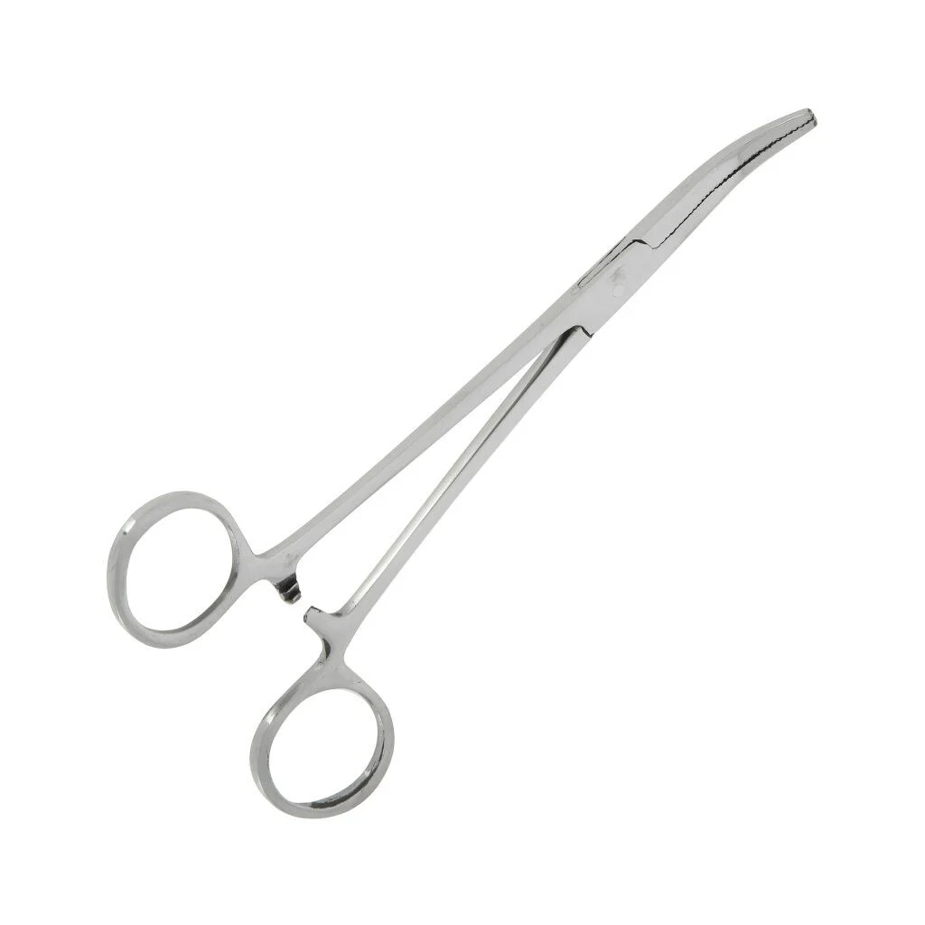 NGT Arterienklemme 6 inch / 15 cm gebogen