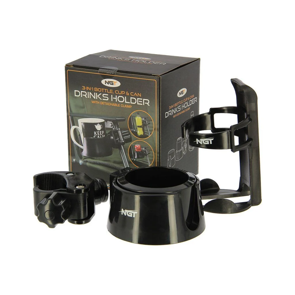 NGT Drink Holder - 3 in 1 Getränkehalter inklusive Adapter