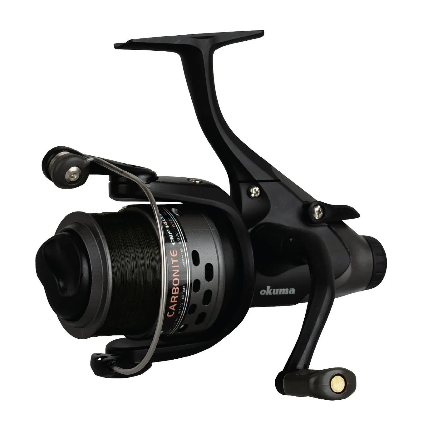 Okuma Carbonite XP Baitfeeder 140 Freilaufrolle 160m 0,35mm Schnurfassung