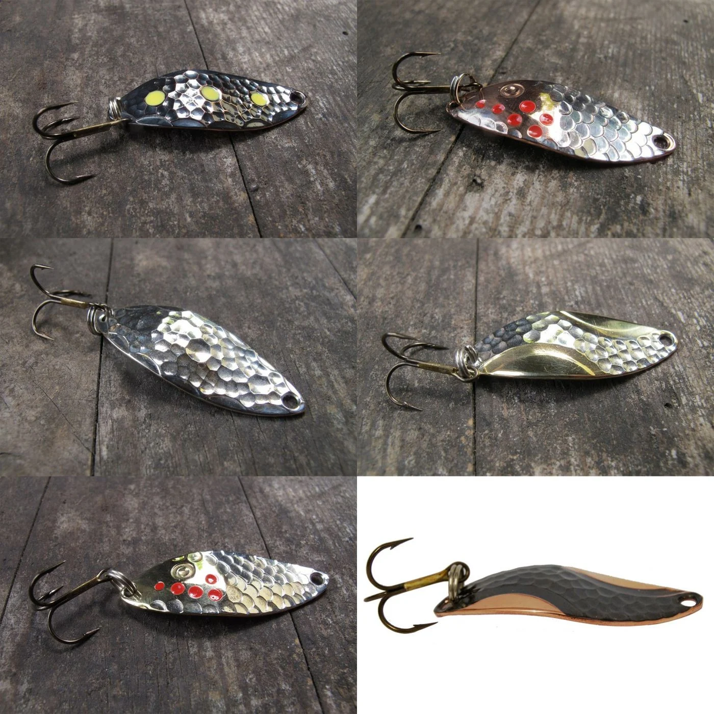 Oldstream Blinker 4g Modell Nr. 19 silber-/goldfarben