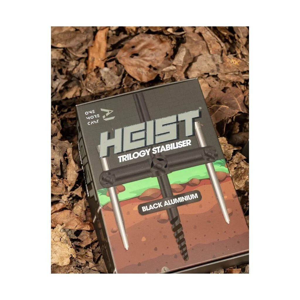 One More Cast Heist Stabiliser Black Aluminium
