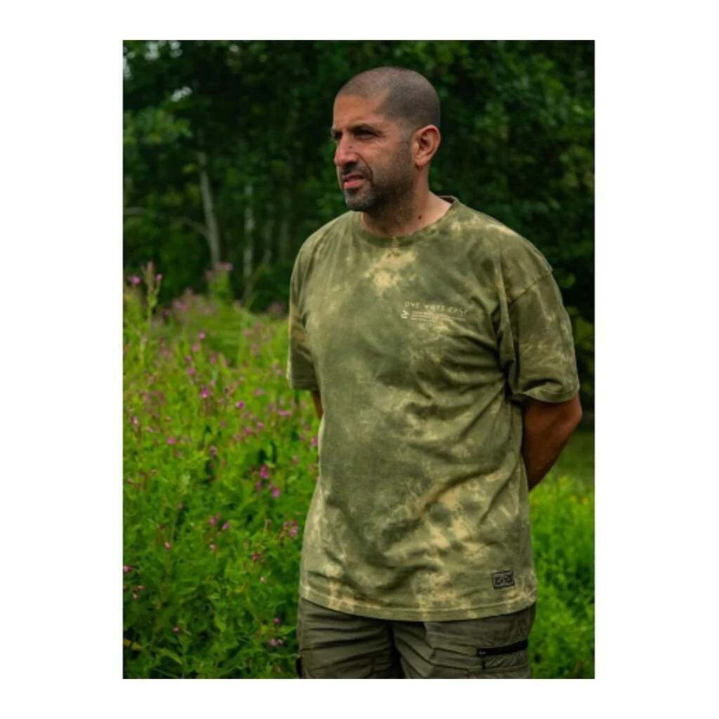 One More Cast Murky Margin Tee Large