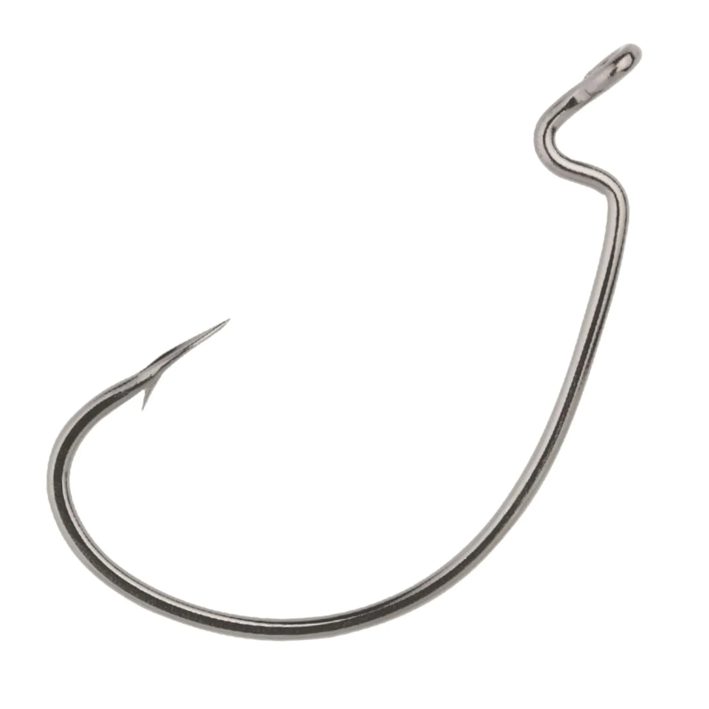 Owner Wide Gap Plus black-chrome 5139 - Offsethaken Gr. 1/0 - 6 Haken pro Packung