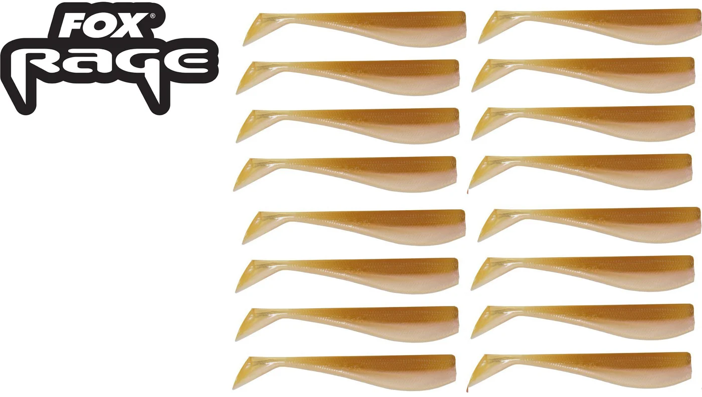 [Paket] 16 Fox Rage Slugger Shads Set 13cm