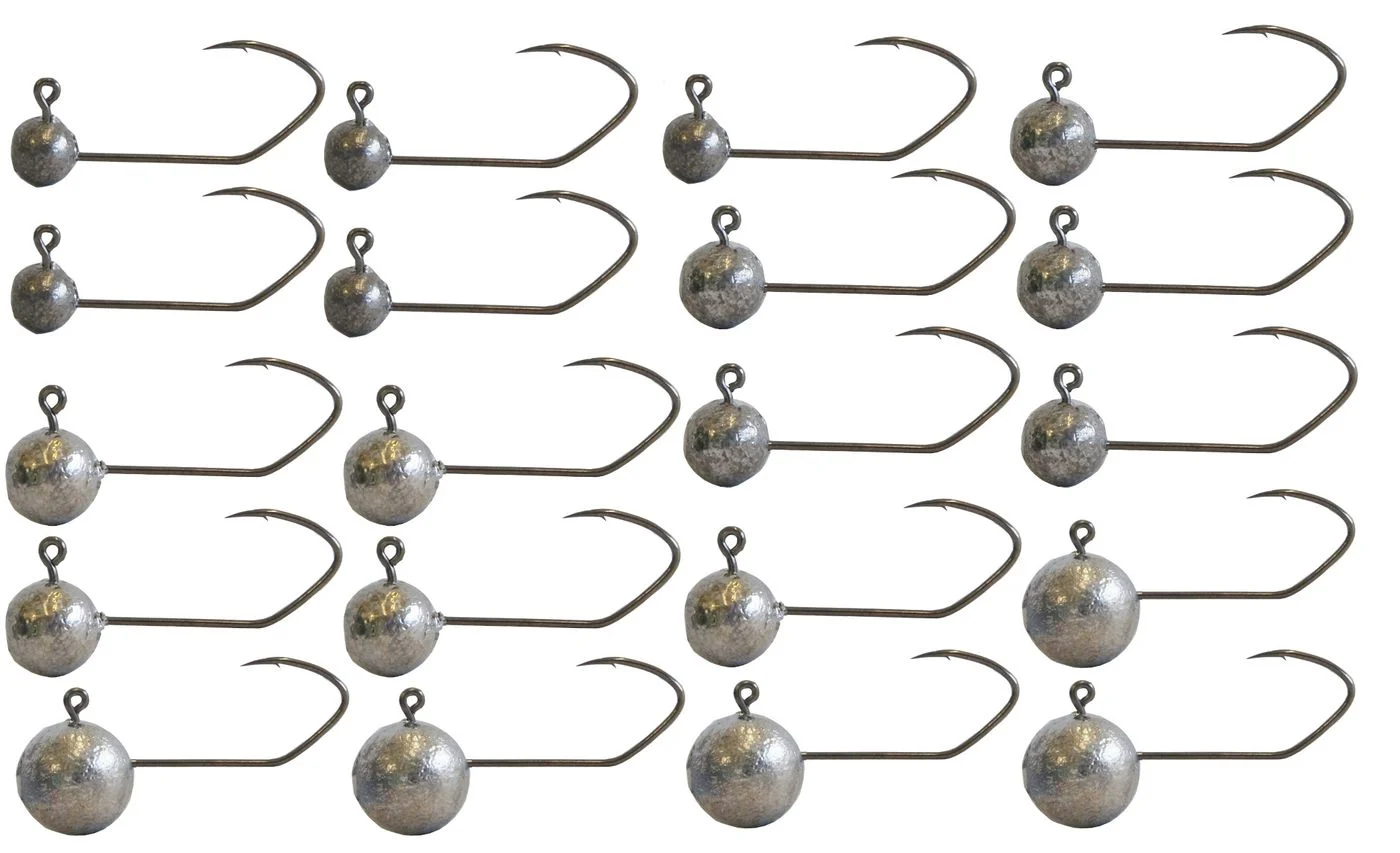 [Paket] 20 Predax Fishing MSO Jighaken Gr. 2 - Kunstköderhaken Set