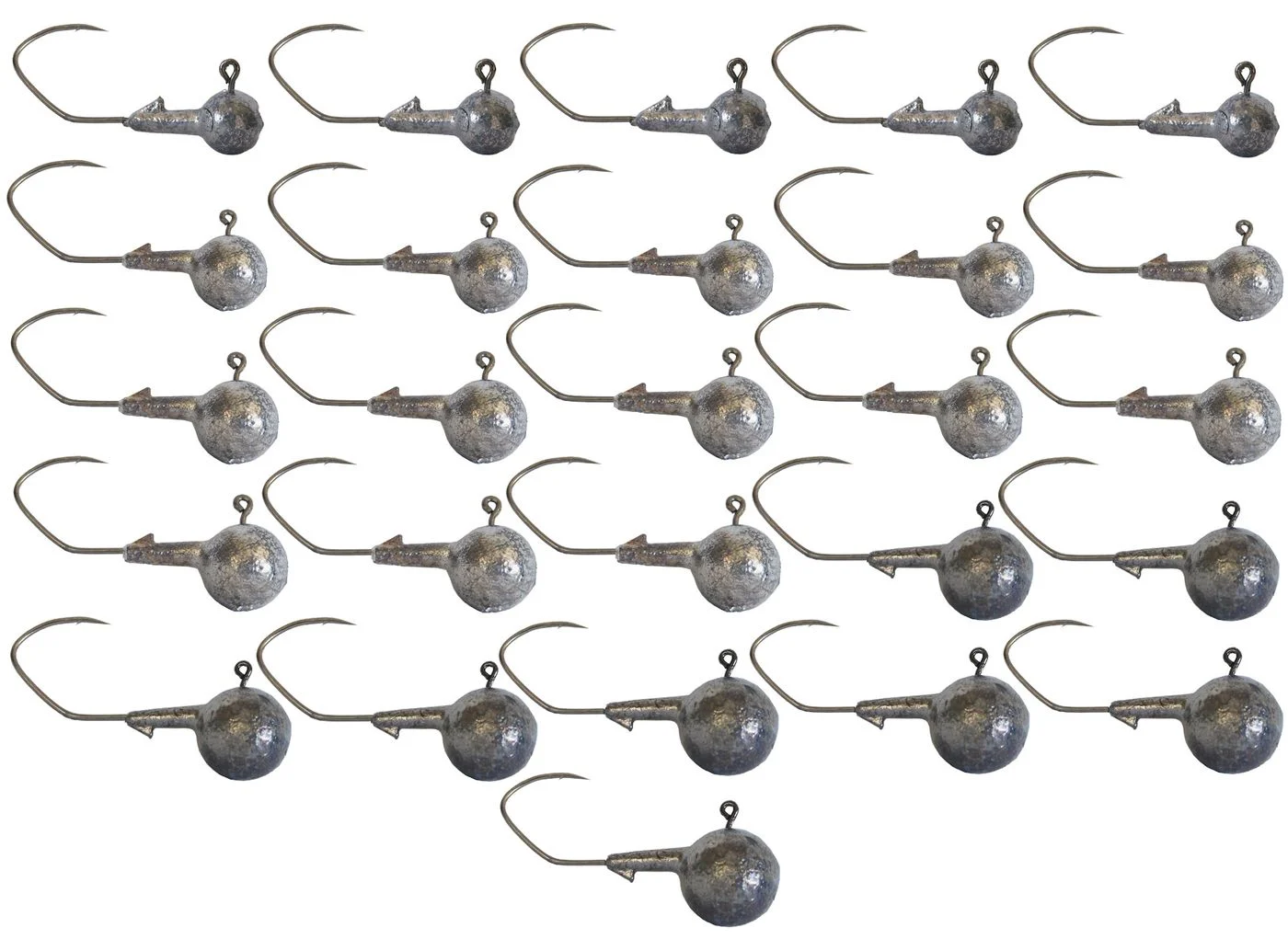 [Paket] 26 Predax Fishing MSM Jigköpfe Gr. 3/0 - Jighaken Raubfischset