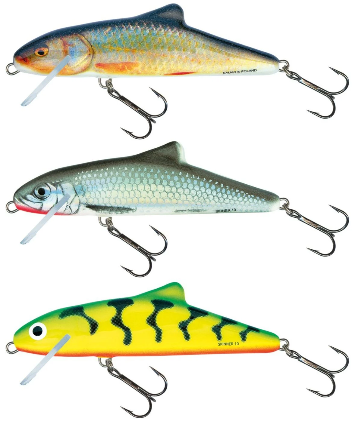 [Paket] 3 Salmo Skinner 10cm Floating - Wobbler