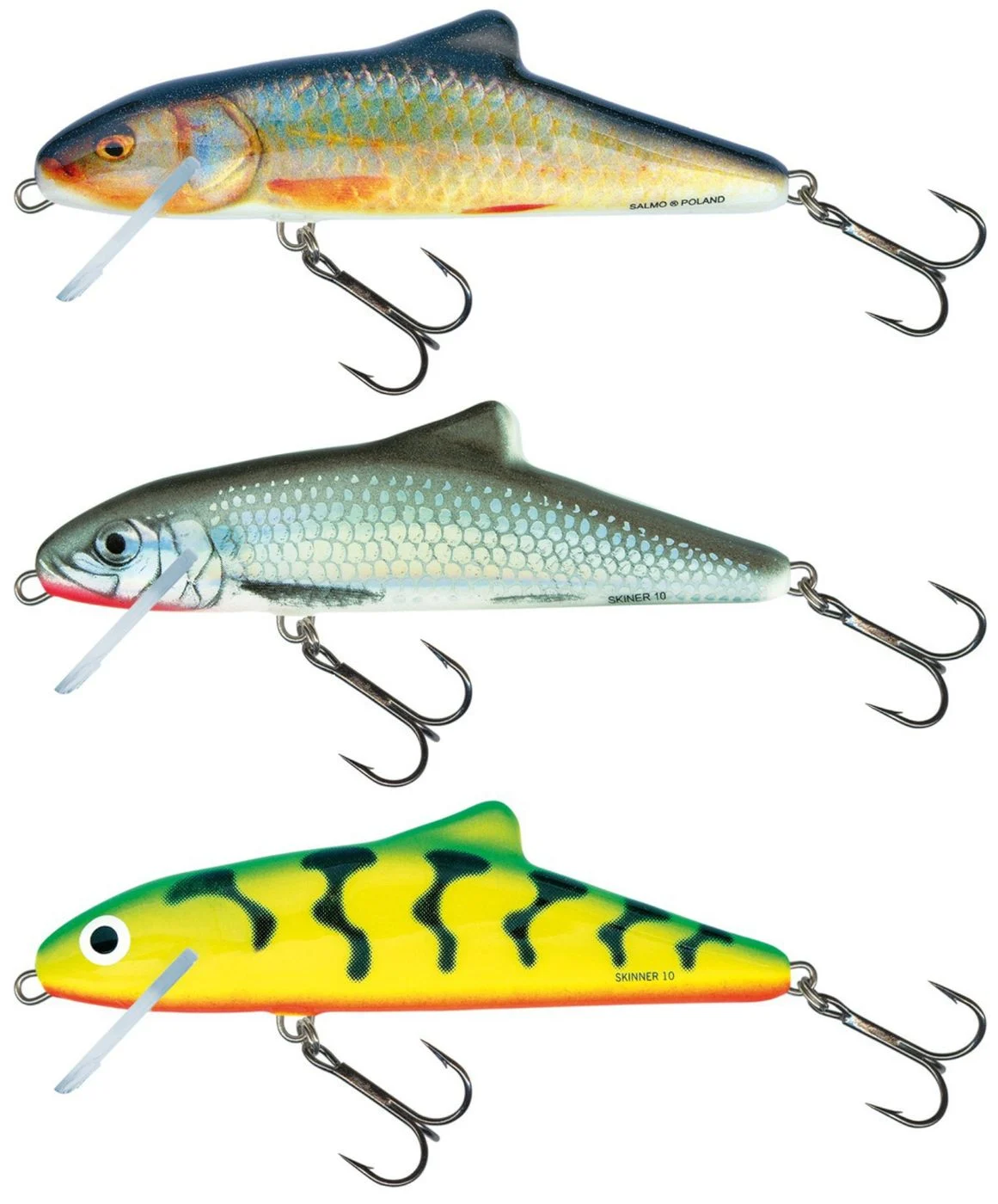 [Paket] 3 Salmo Skinner 12cm Floating - Wobbler