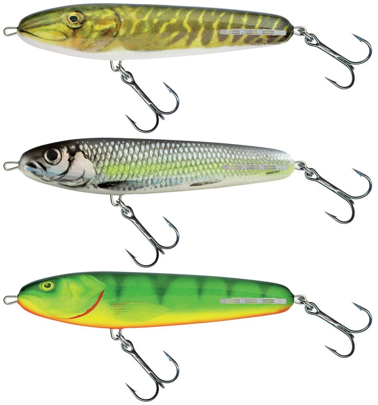 [Paket] 3 Salmo Sweeper Sinking - 14cm Hechtköder
