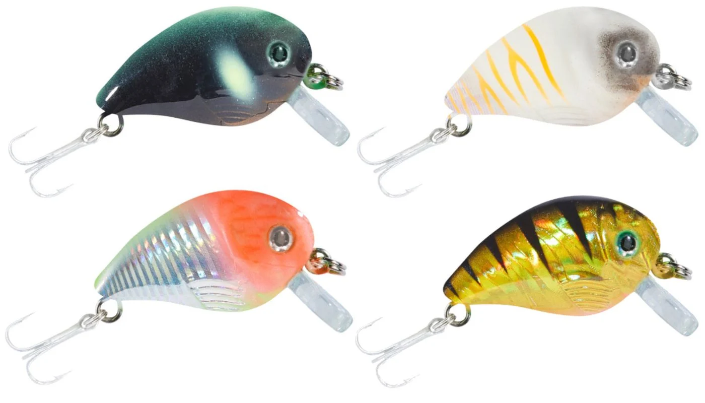 [Paket] 4 Balzer Colonel UV Striker Gnom 3cm 3g Wobbler - Forellenwobbler Set