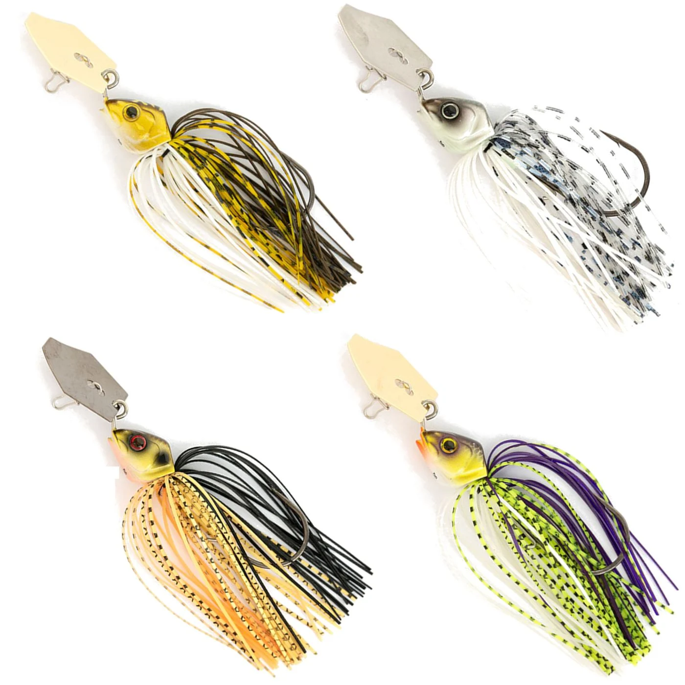 [Paket] 4 Fox Rage Bladed Jig 28g - Angelköder Set