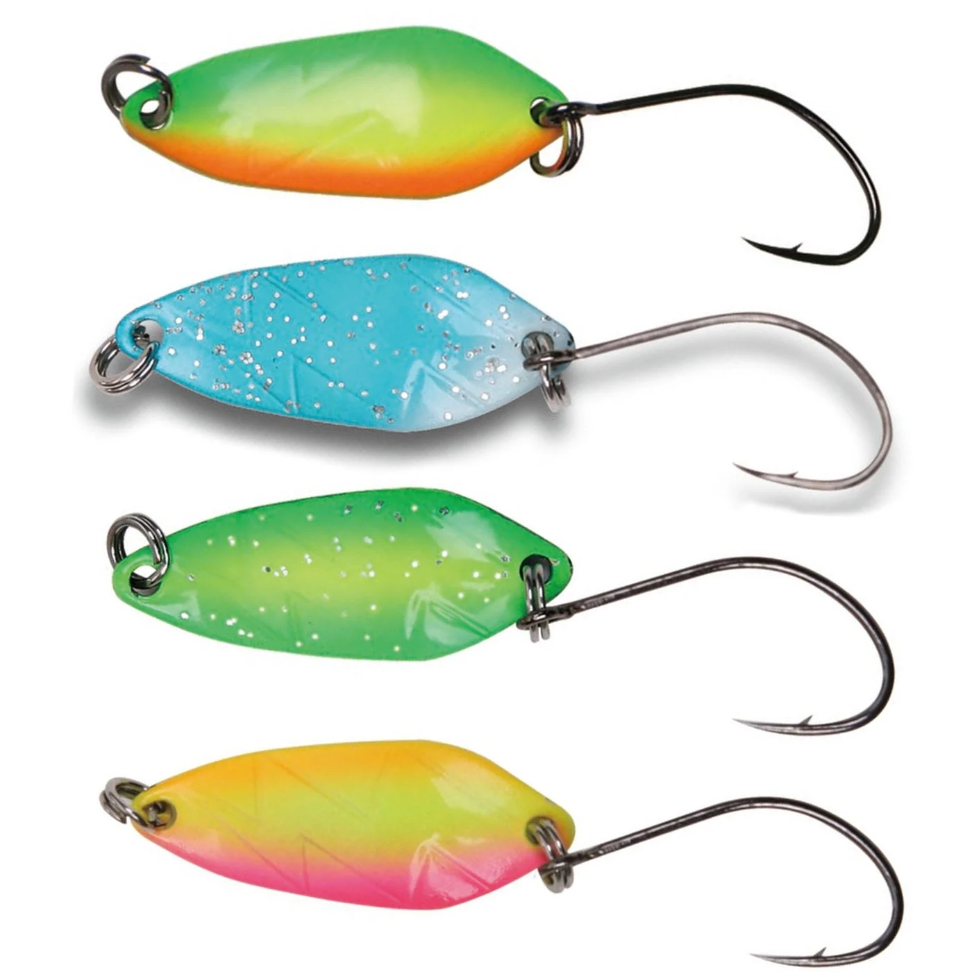 [Paket] 4 Paladin Trout Spoon 2,8cm 2,1g - Blinker