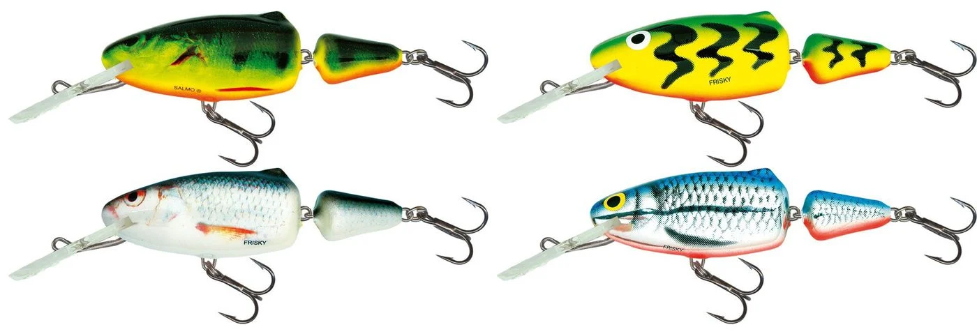 [Paket] 4 Salmo Frisky Deep Runner 7cm 9g schwimmend