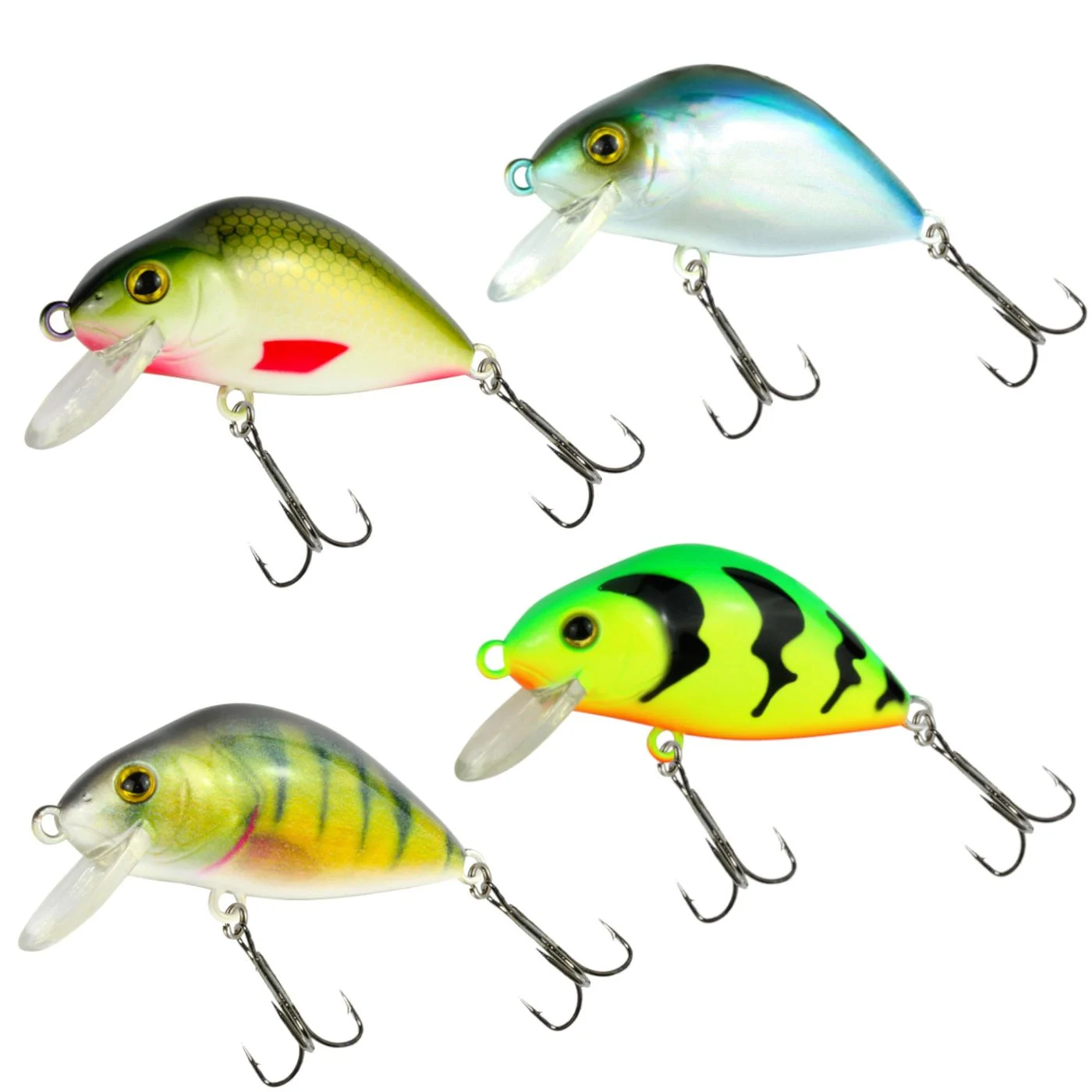 [Paket] 4 Seika Pro Wobbler Kamakura 6cm 12,8g - Kunstköder Set