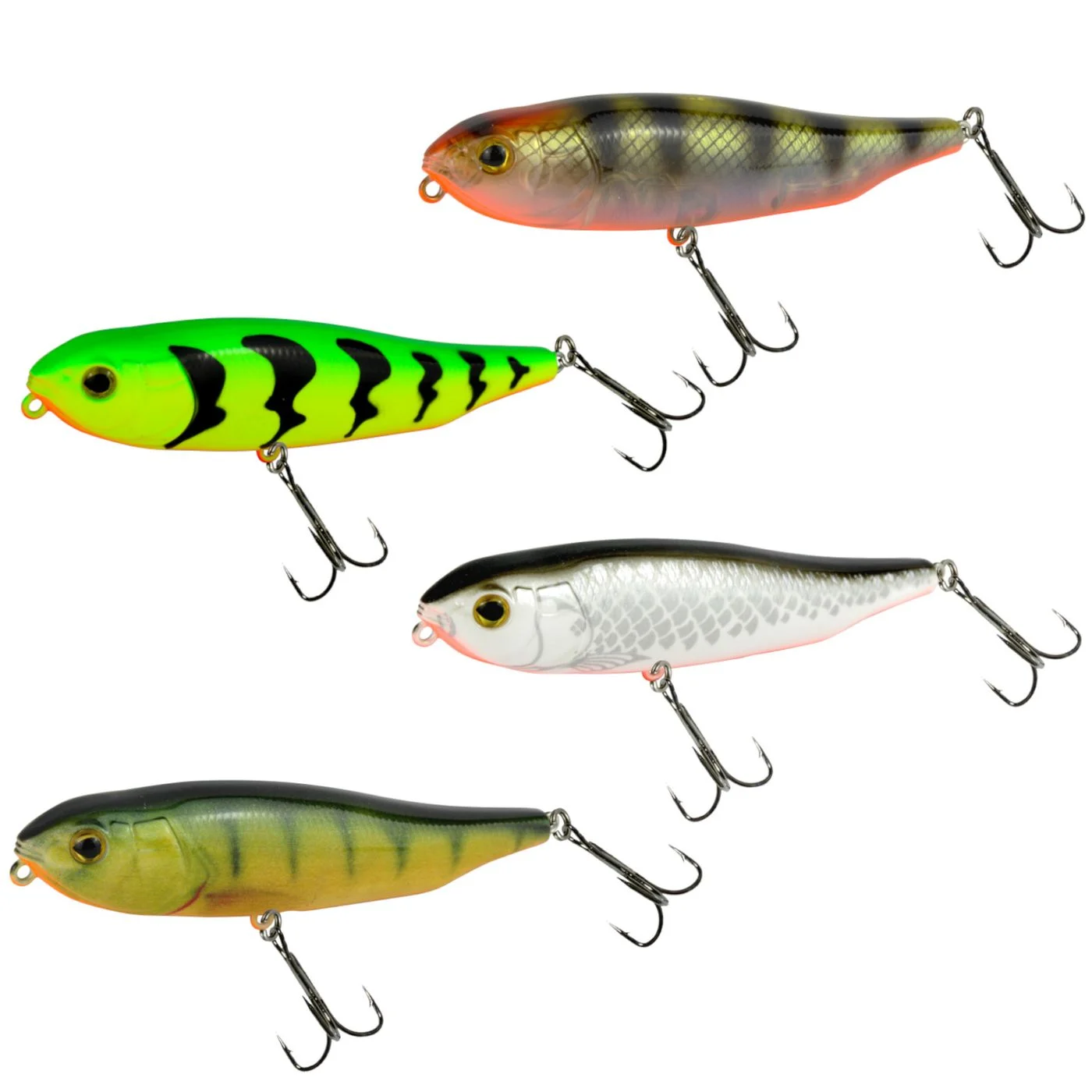 [Paket] 4 Seika Pro Wobbler Toyama 9,5cm 14g - Kunstköder Set