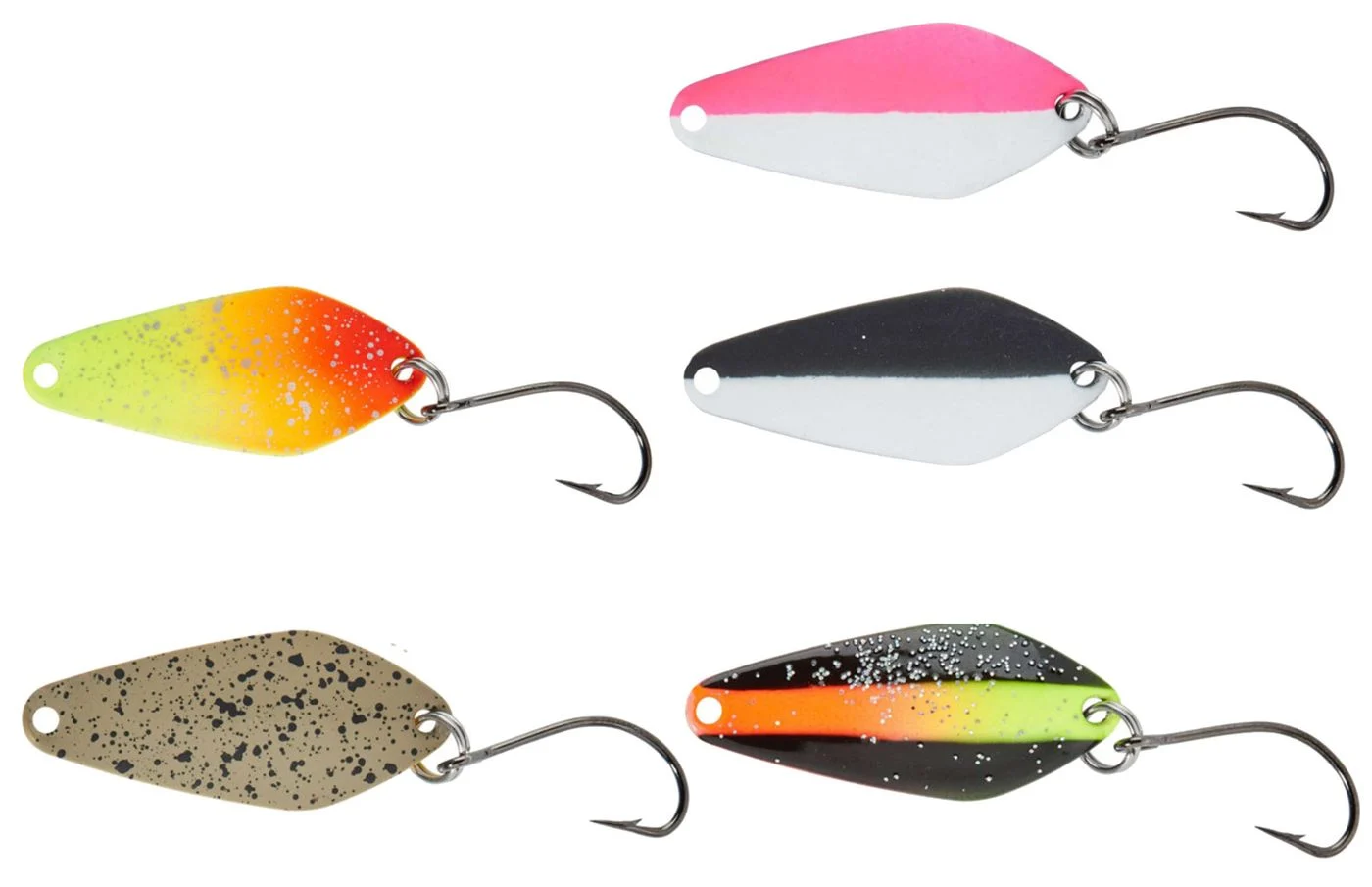 [Paket] 5 Balzer Forellenspoons Searcher 2,1g - Kunstköder Set