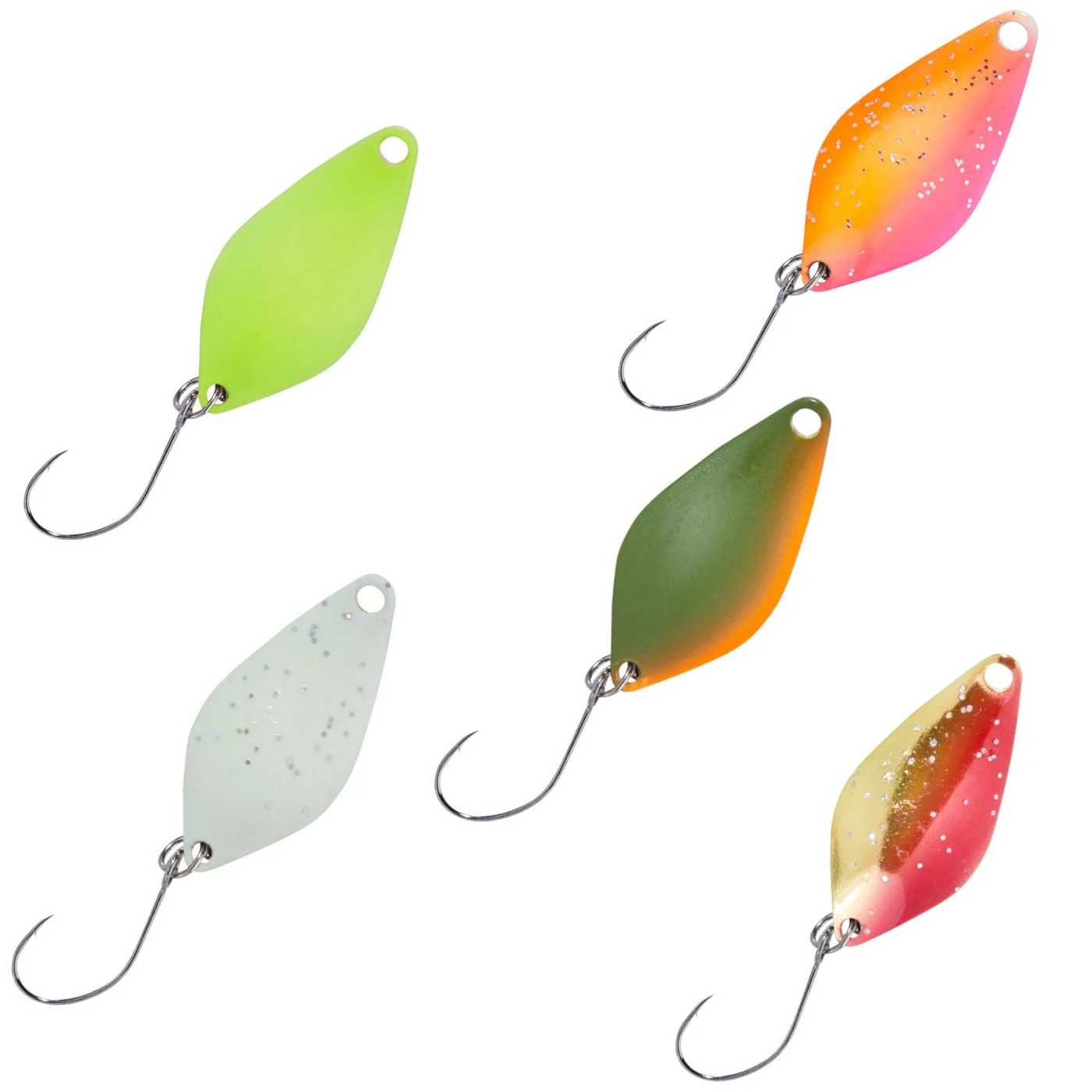 [Paket] 5 Balzer Spoon Sunny 2,5cm 1,6g - Köderset