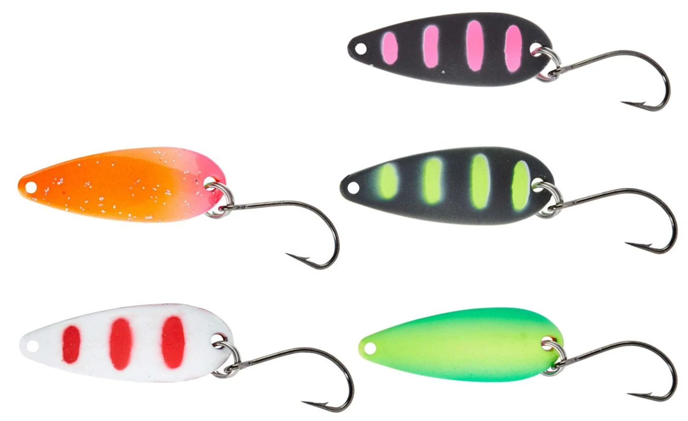 [Paket] 5 Balzer Spoons Swindler 2,3g - Forellenblinker Set