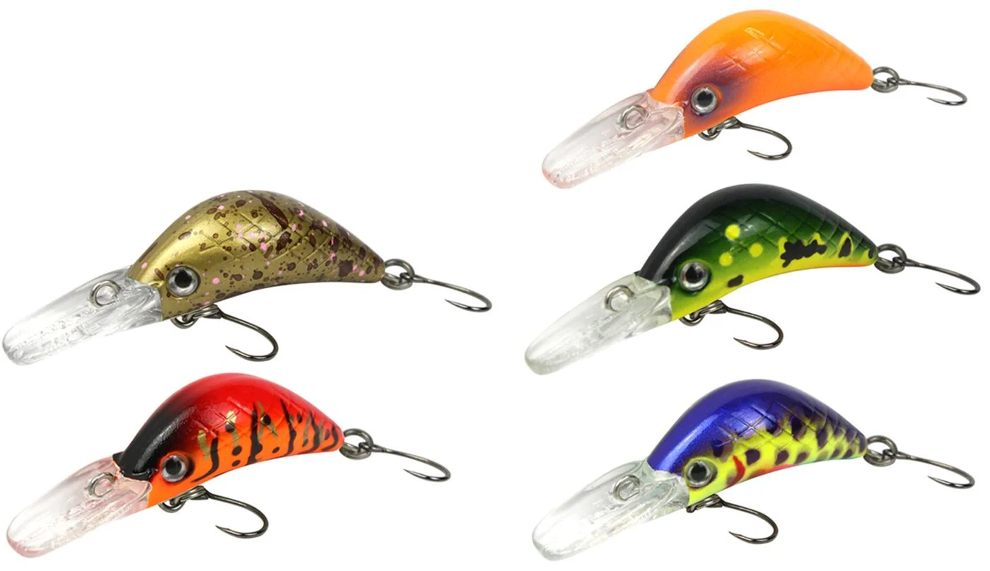 [Paket] 5 FTM Masu Security Wobbler 3cm 1,6g - Kunstköder Set