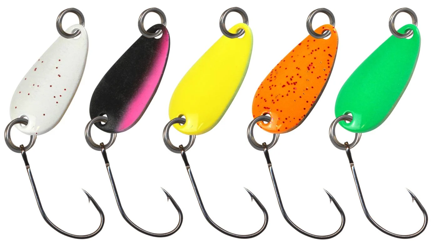 [Paket] 5 FTM Spoon Bee 2,3cm 1,8g - Forellenblinker